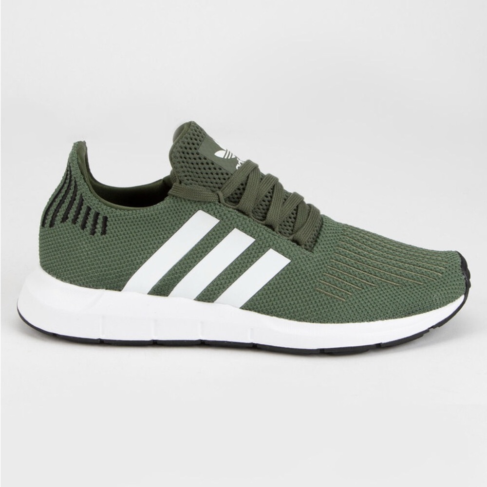 Women’s Adidas Swift Run Base Green Sneakers